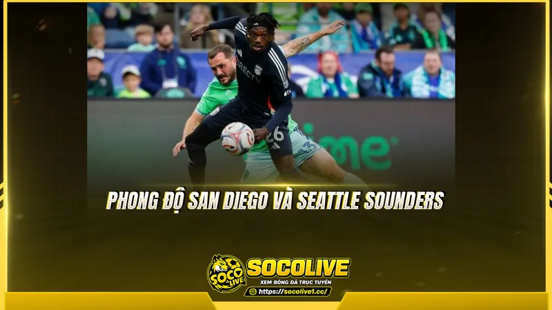 Phong độ San Diego và Seattle Sounders được Socolive TV tổng hợp Phong độ San Diego và Seattle Sounders được Socolive TV tổng hợp